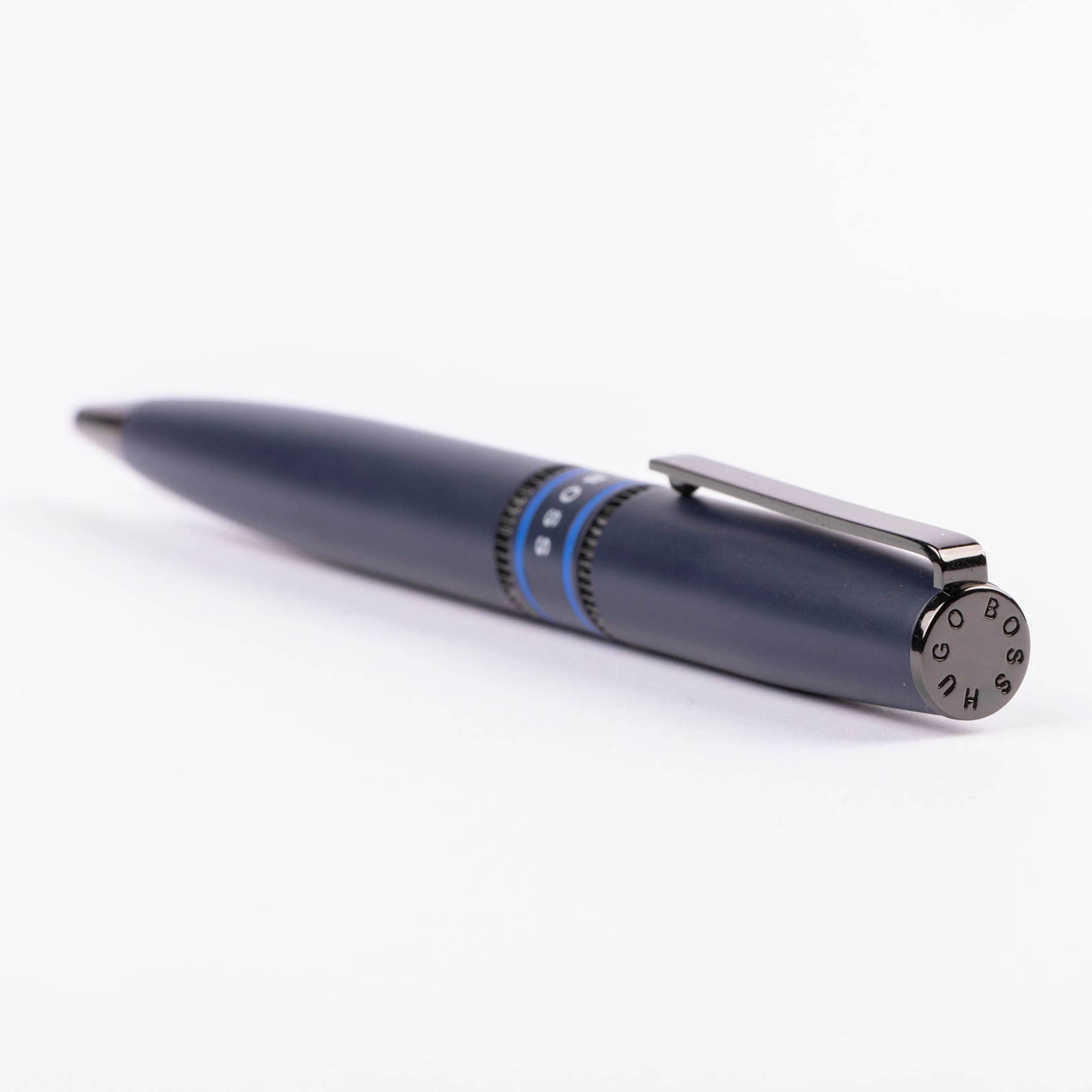 Foto 4 pulgar | Bolígrafo Hugo Boss Illusion Gear Blue Con Tinta Azul - Venta Internacional.