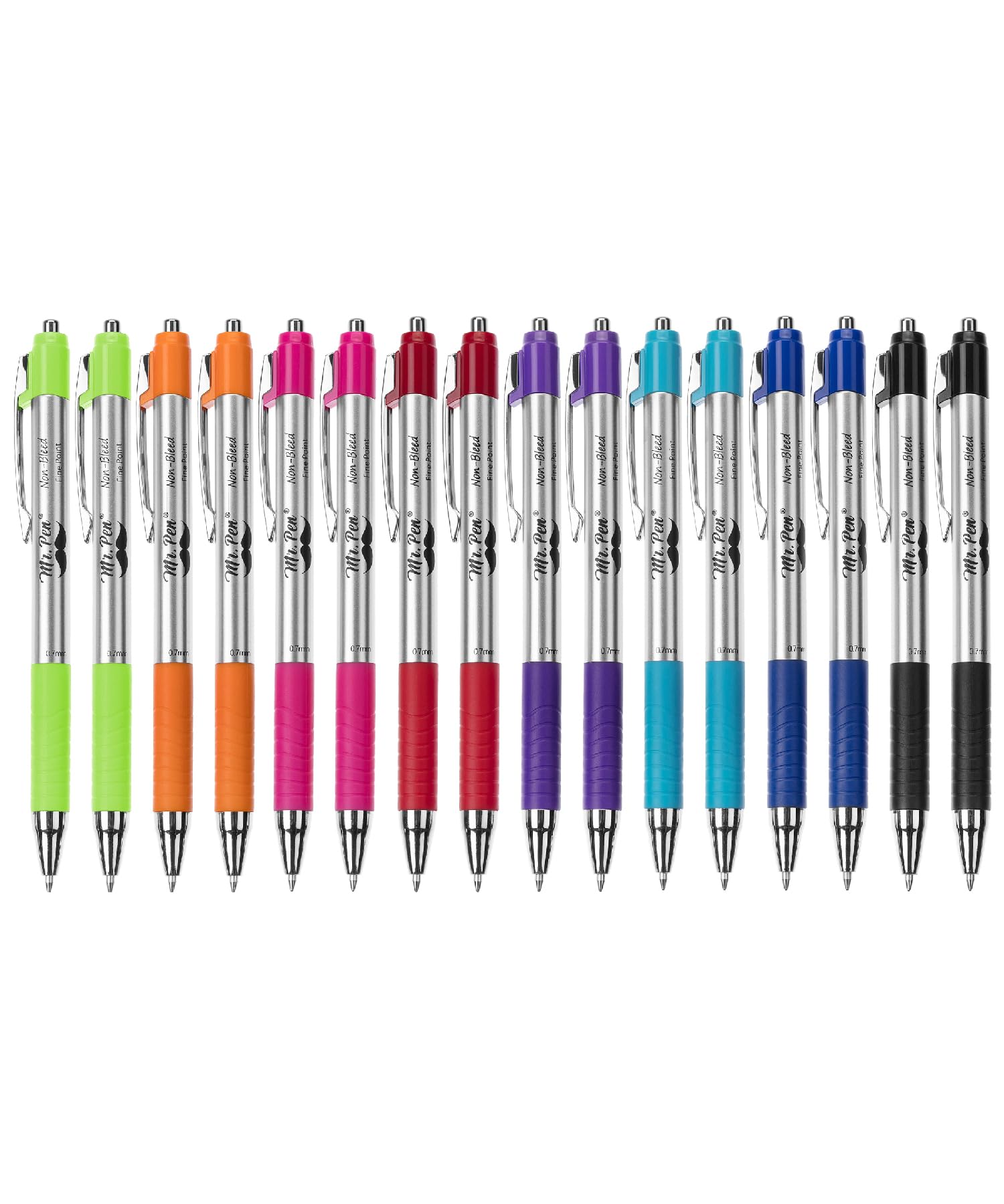 Foto 2 pulgar | Bolígrafos Mr. Pen Bible No Bleed Through, Paquete De 16, Varios Colores - Venta Internacional.