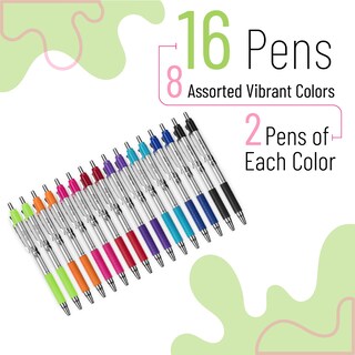 Foto 2 | Bolígrafos Mr. Pen Bible No Bleed Through, Paquete De 16, Varios Colores - Venta Internacional.