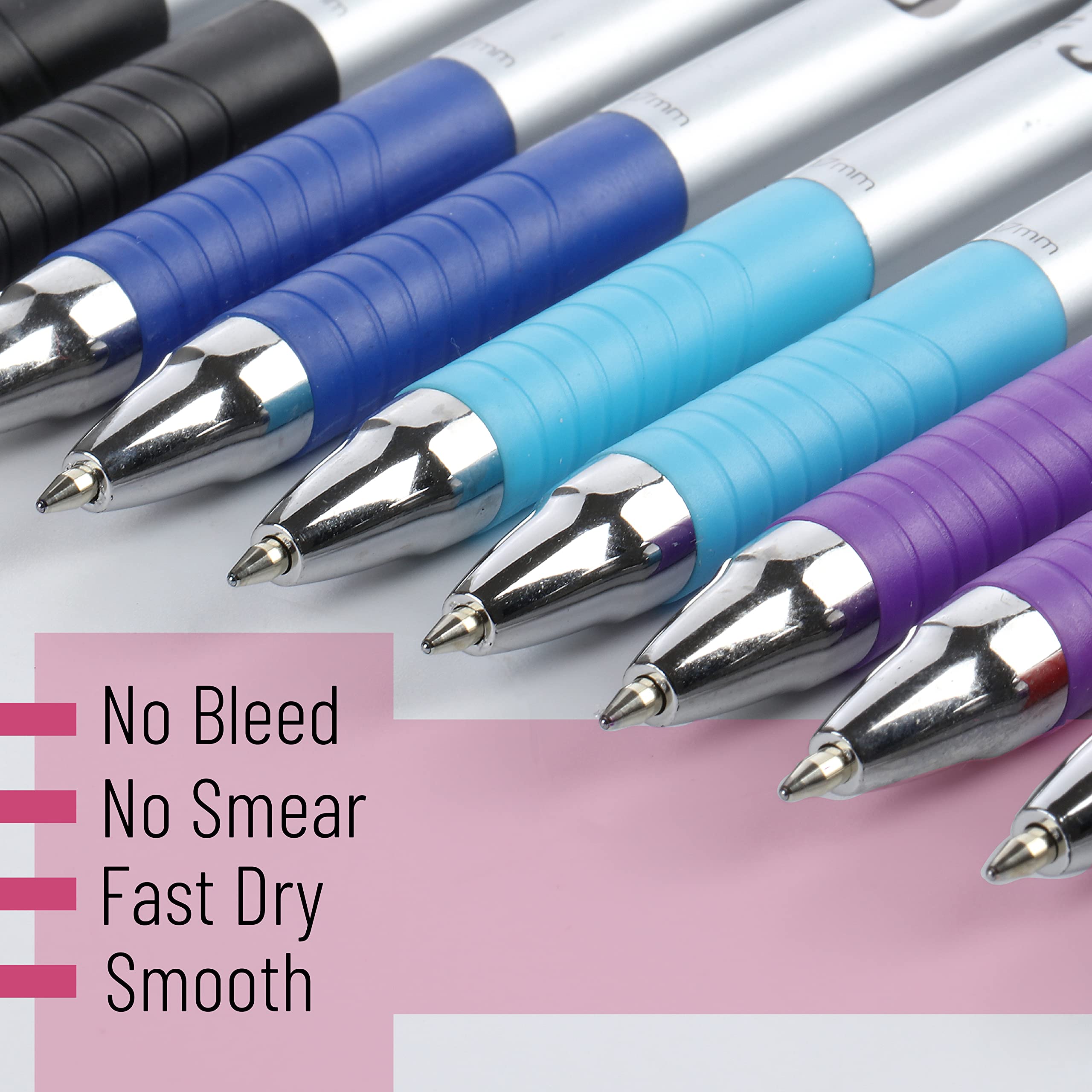 Foto 4 pulgar | Bolígrafos Mr. Pen Bible No Bleed Through, Paquete De 16, Varios Colores - Venta Internacional.