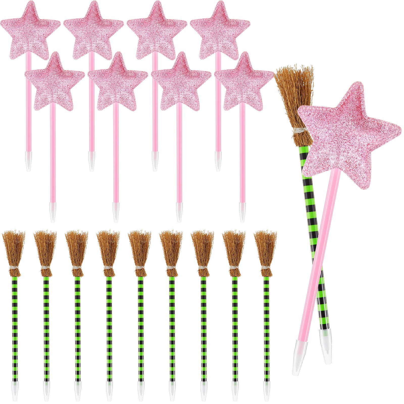 Party Favors Geyoga Princess And Witch, Paquete De 20 Con Bolígrafos - Venta Internacional.