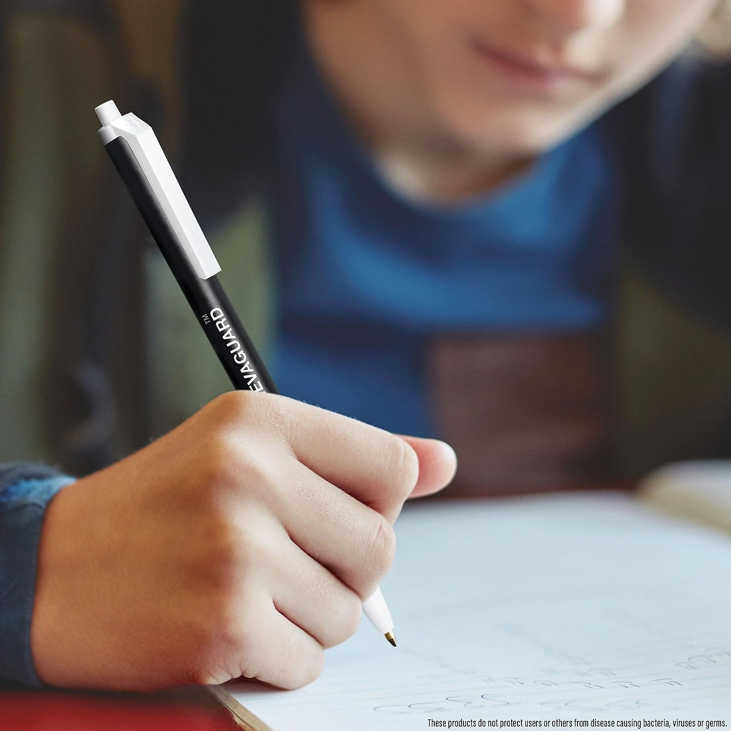 Foto 5 | Bolígrafo Bic Prevaguard Clic Stic Medium Point Black 12 - Venta Internacional.