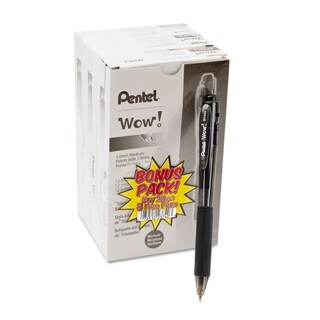 Foto 1 | Bolígrafo Pentel ¡guau! Bk440aswus, Negro, Paquete De 36 Unidades, 1 Mm - Venta Internacional.
