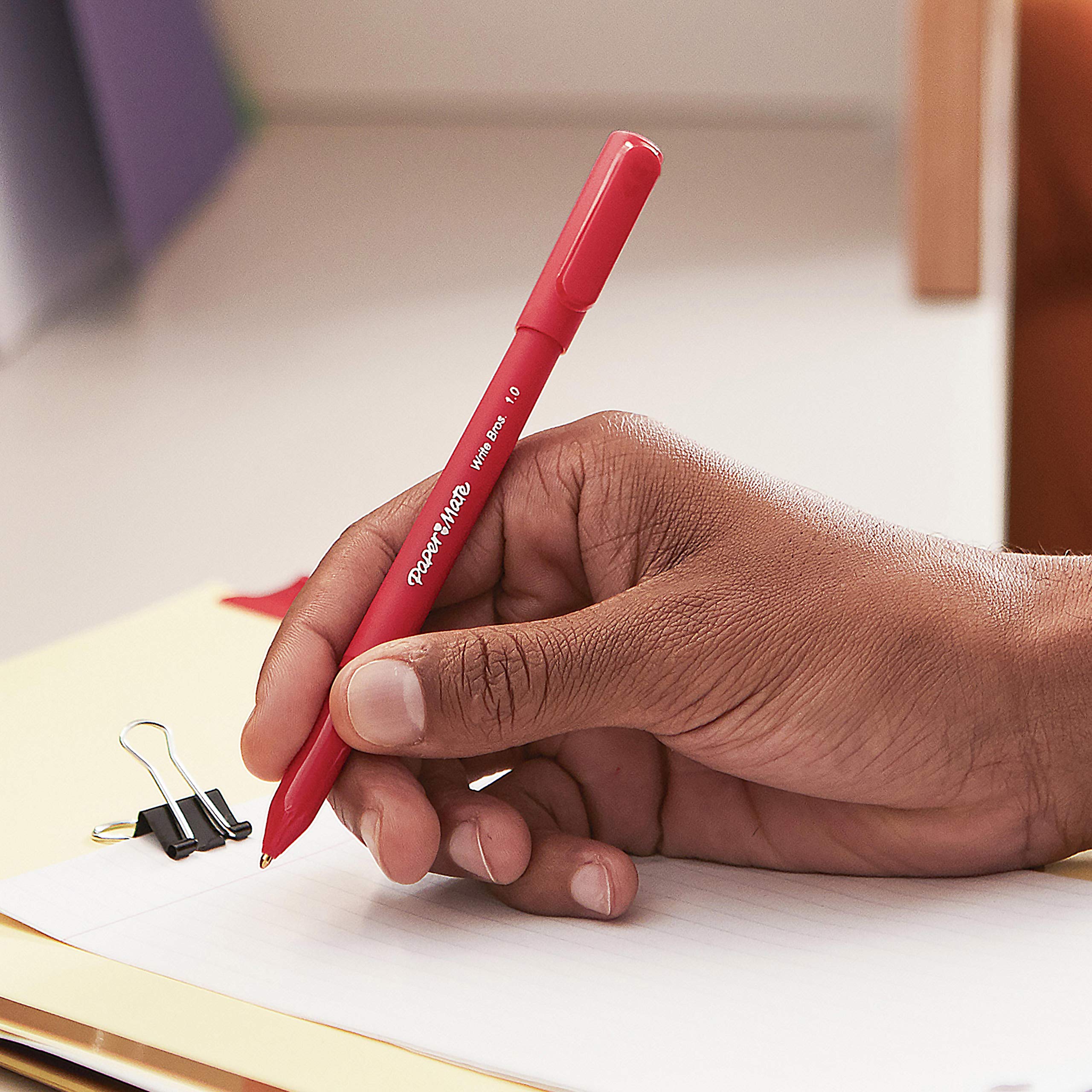 Foto 5 | Bolígrafo Paper Mate Write Bros. Stick, Tamaño Mediano, 1 Mm, 120 - Venta Internacional.