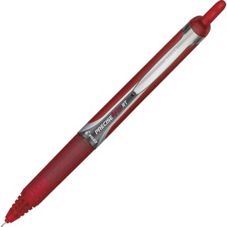 Foto 1 | Bolígrafos Con Ruedas Pilot Precise V5 Rt, 0,5 Mm, Color Rojo, Paquete De 12 - Venta Internacional.