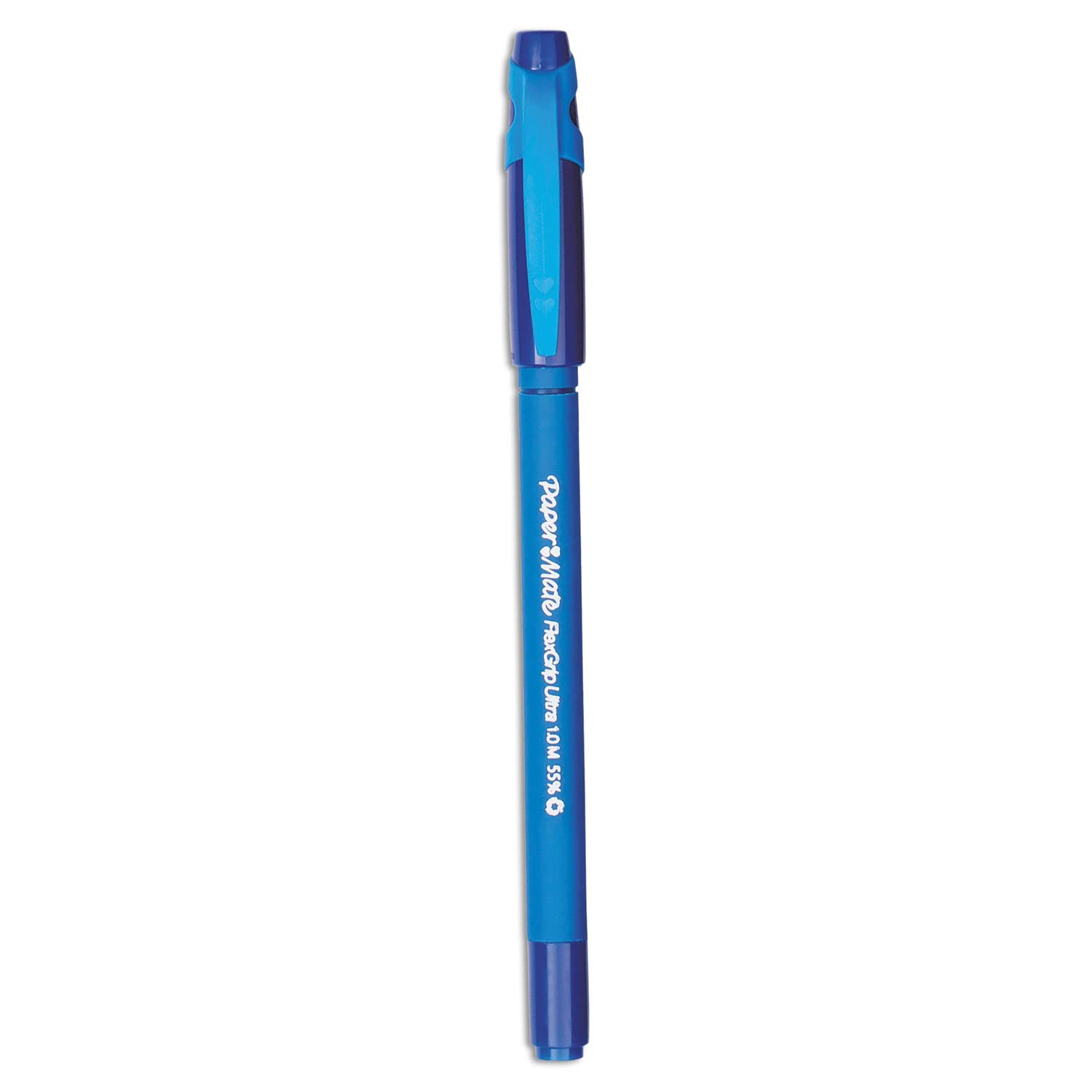 Bolígrafo Pen Paper Mate Flexgrip Ultra, Tinta Azul, Docena - Venta Internacional.