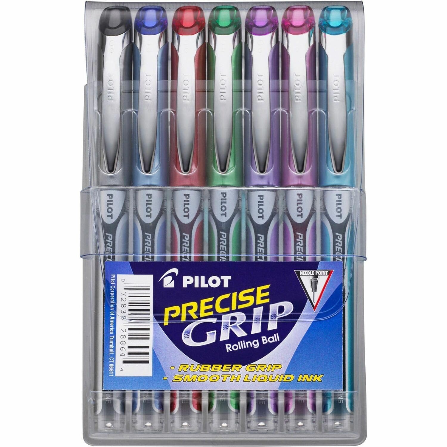 Foto 1 | Bolígrafos Enrollables Pilot Precise Grip 0,5 Mm, Paquete De 7 - Venta Internacional.