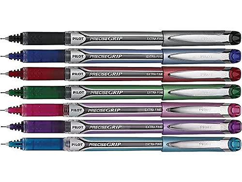 Foto 2 | Bolígrafos Enrollables Pilot Precise Grip 0,5 Mm, Paquete De 7 - Venta Internacional.