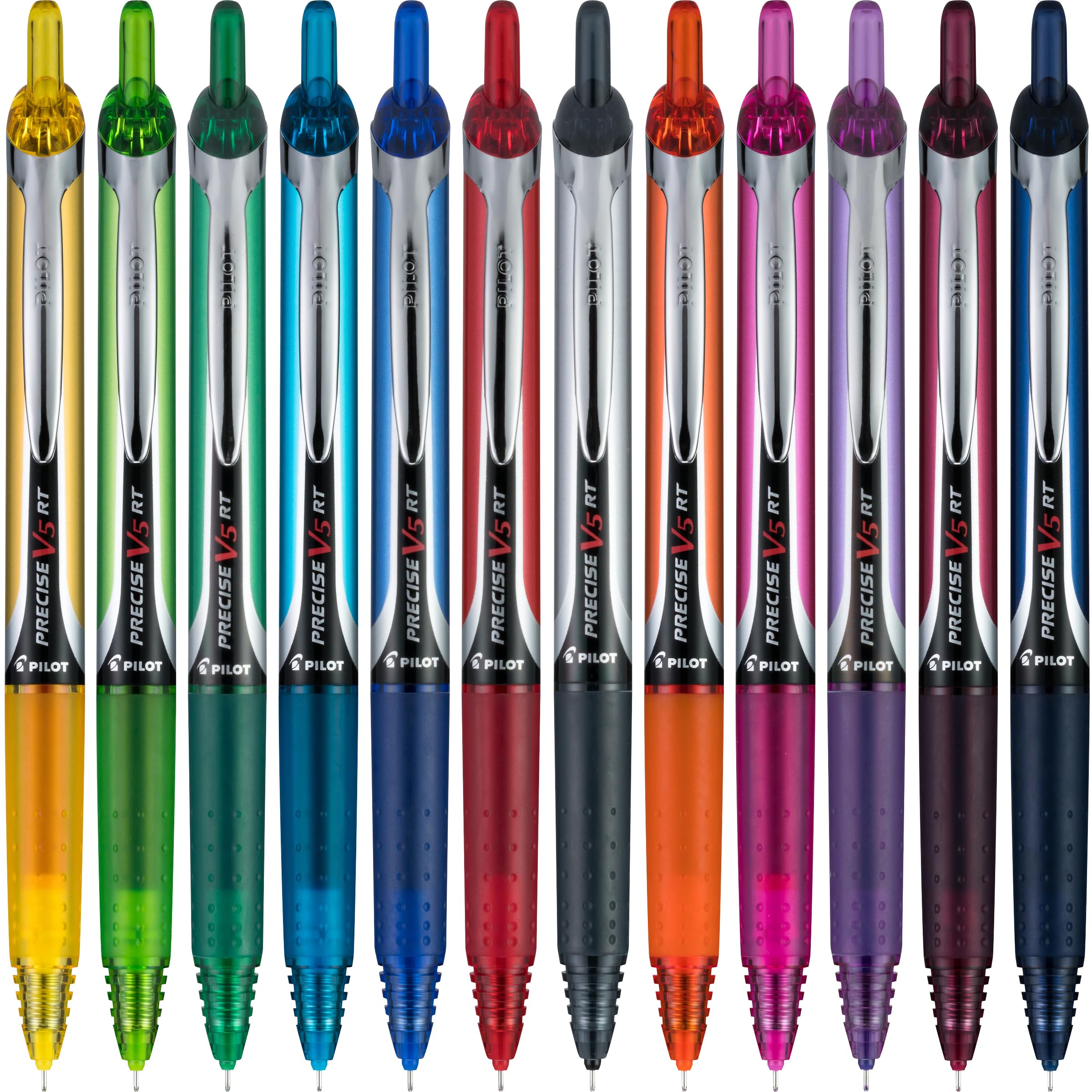 Foto 7 pulgar | Bolígrafos Con Ruedas Pilot Precise V5 Rt, 0,5 Mm, Paquete De 12 - Venta Internacional.