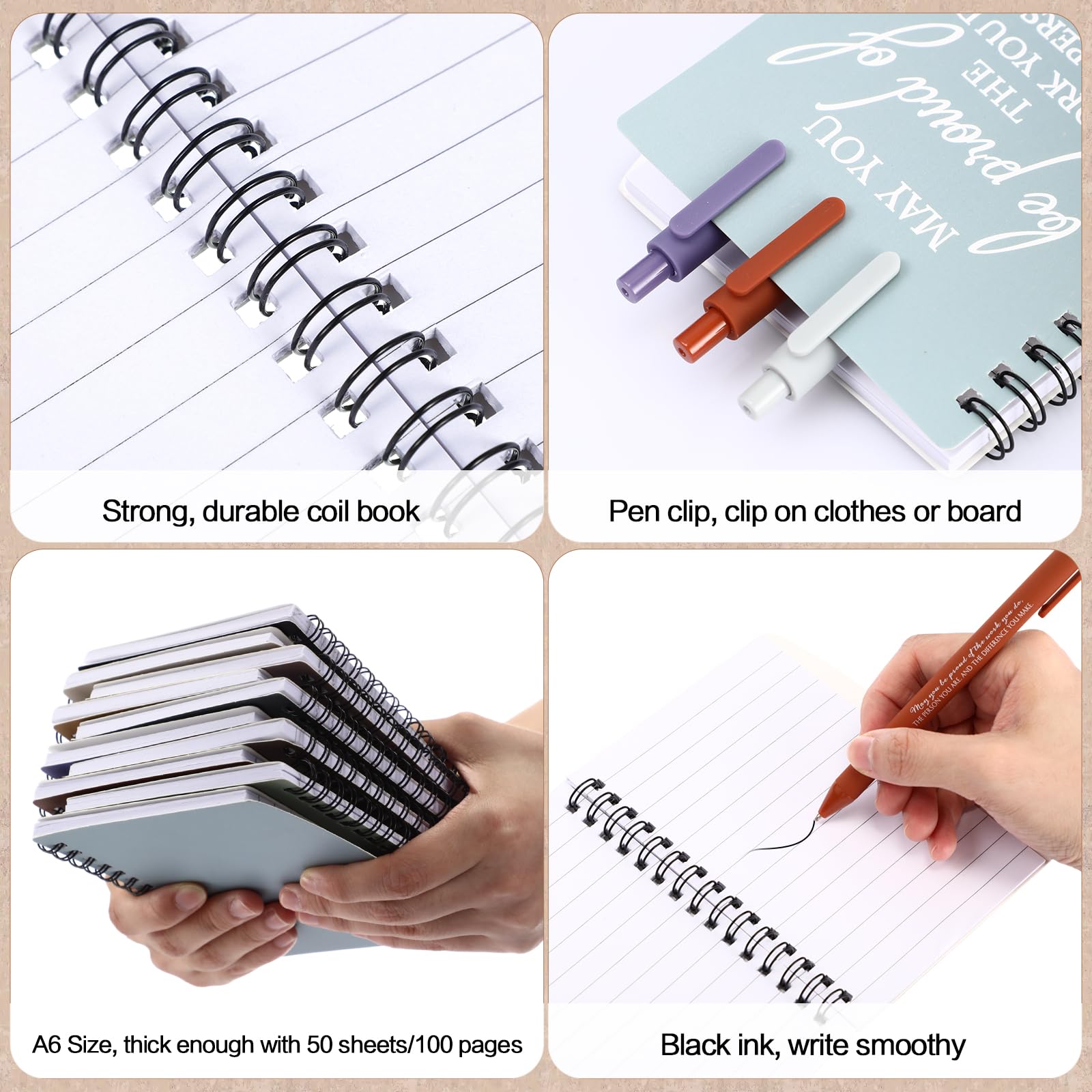 Foto 4 pulgar | Cuadernos De Agradecimiento A Los Empleados Honoson Con Bolígrafo X30 - Venta Internacional.