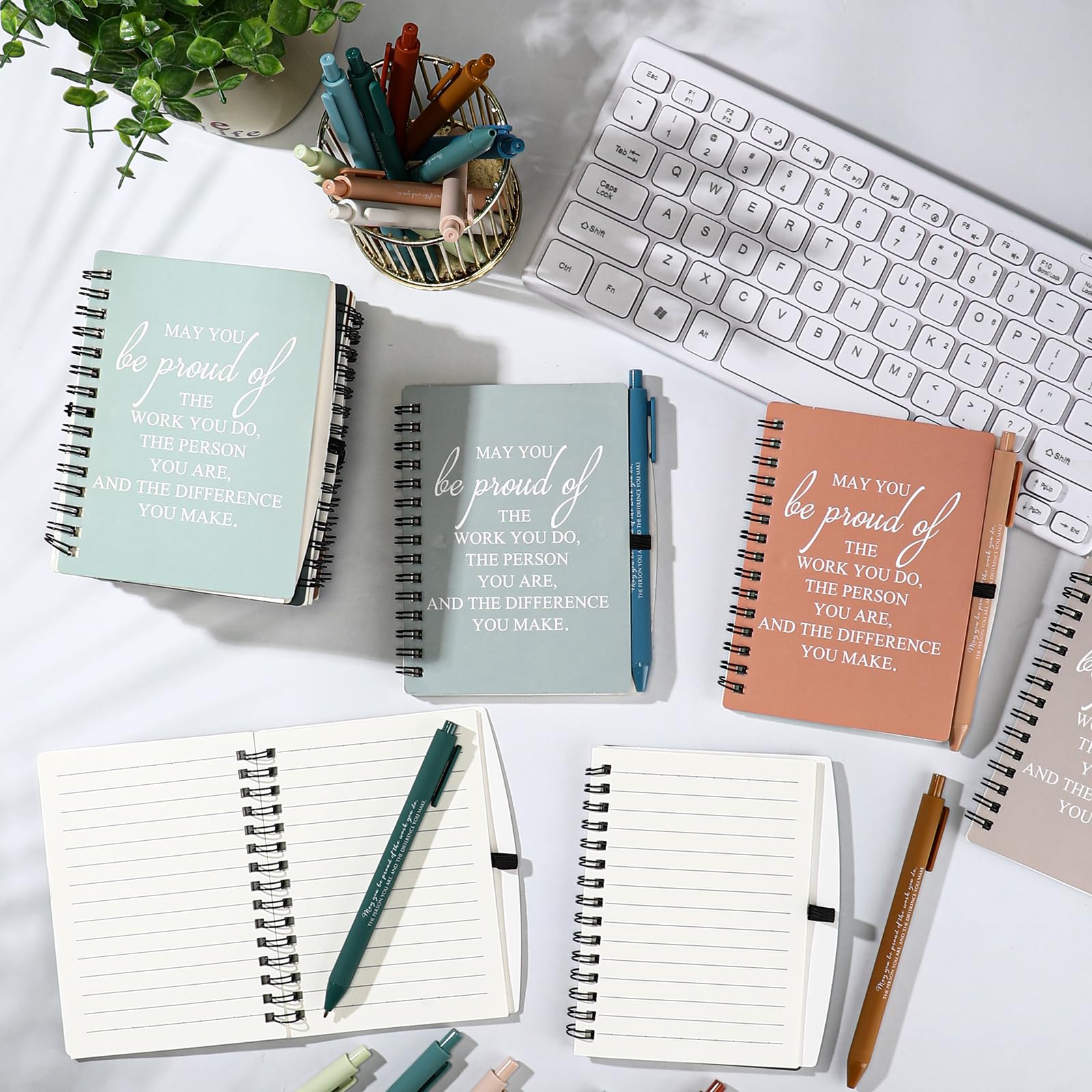 Foto 5 | Cuaderno De Agradecimiento A Los Empleados Honoson Con Bolígrafo X50 - Venta Internacional.