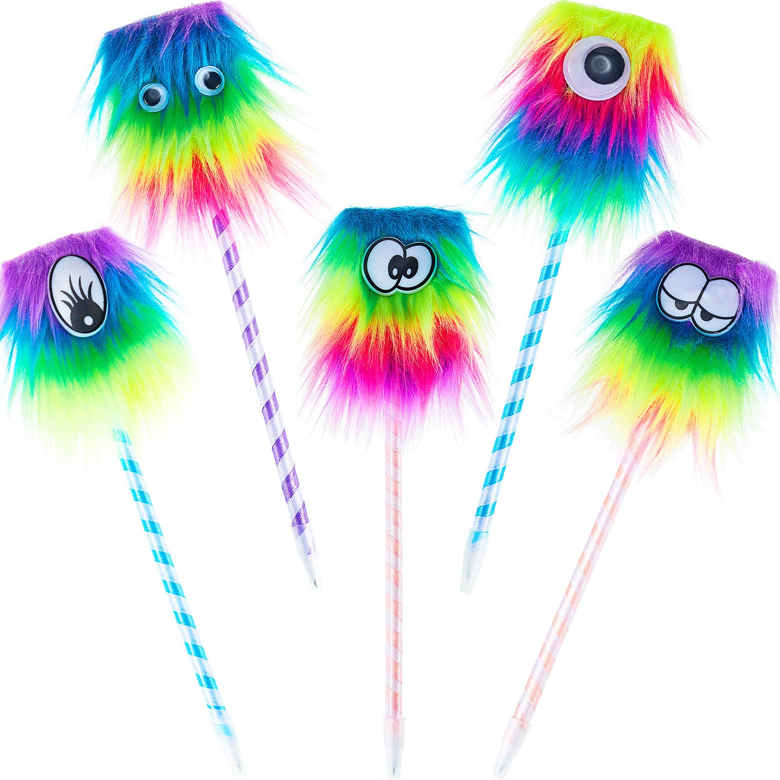 Foto 2 pulgar | Plumas Rainbow Fun Outus Para Niños Fluffy Fuzzy, 20 Unidades - Venta Internacional.