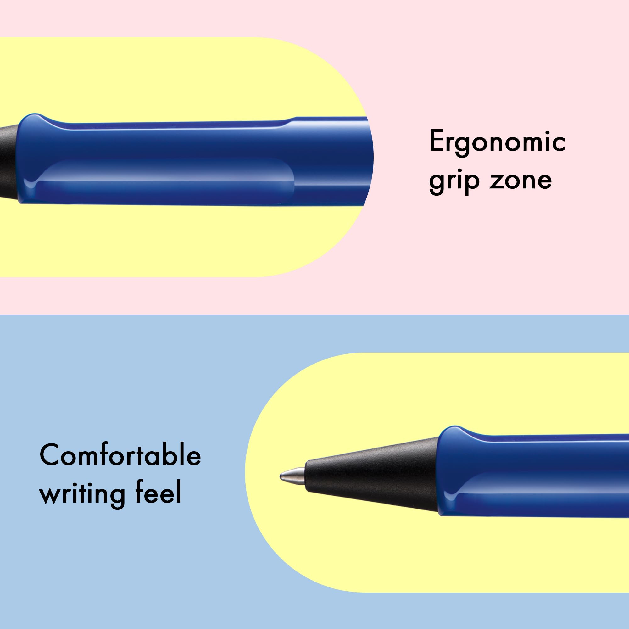 Foto 6 pulgar | Bolígrafo Lamy Safari Blue Con Empuñadura Ergonómica M Line - Venta Internacional.