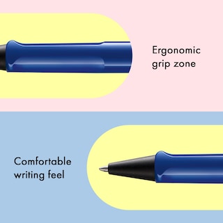 Foto 5 | Bolígrafo Lamy Safari Blue Con Empuñadura Ergonómica M Line - Venta Internacional.