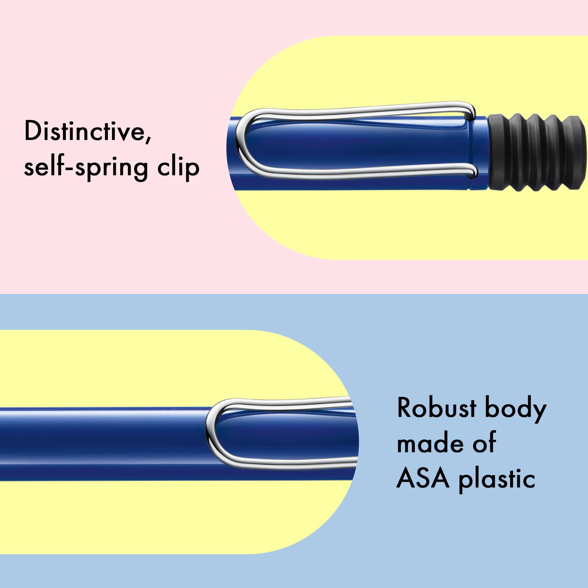 Foto 7 pulgar | Bolígrafo Lamy Safari Blue Con Empuñadura Ergonómica M Line - Venta Internacional.