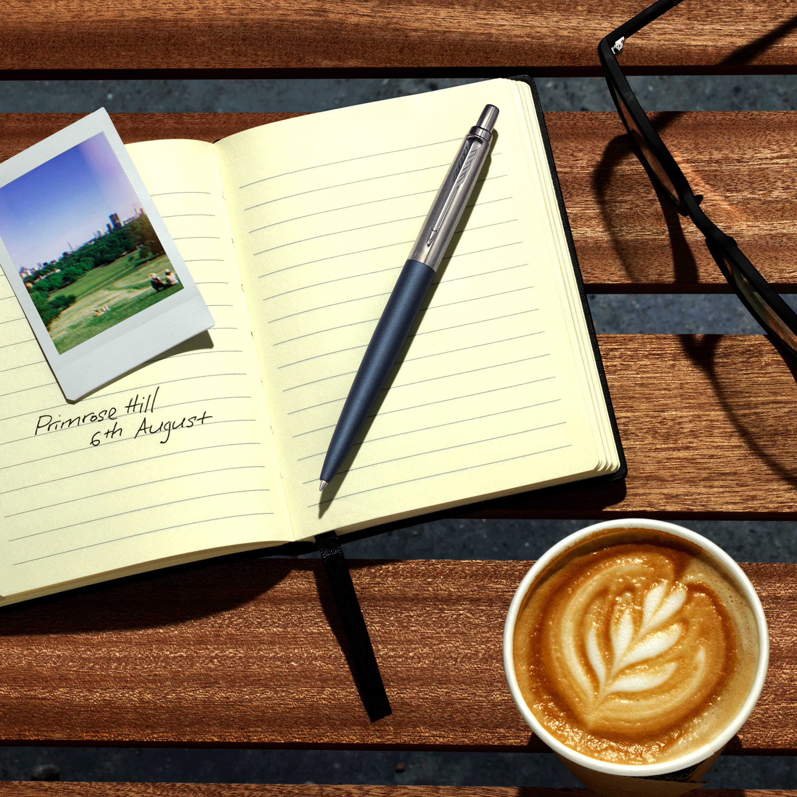 Foto 5 pulgar | Bolígrafo Parker Jotter Xl Primrose Matte Blue - Venta Internacional.