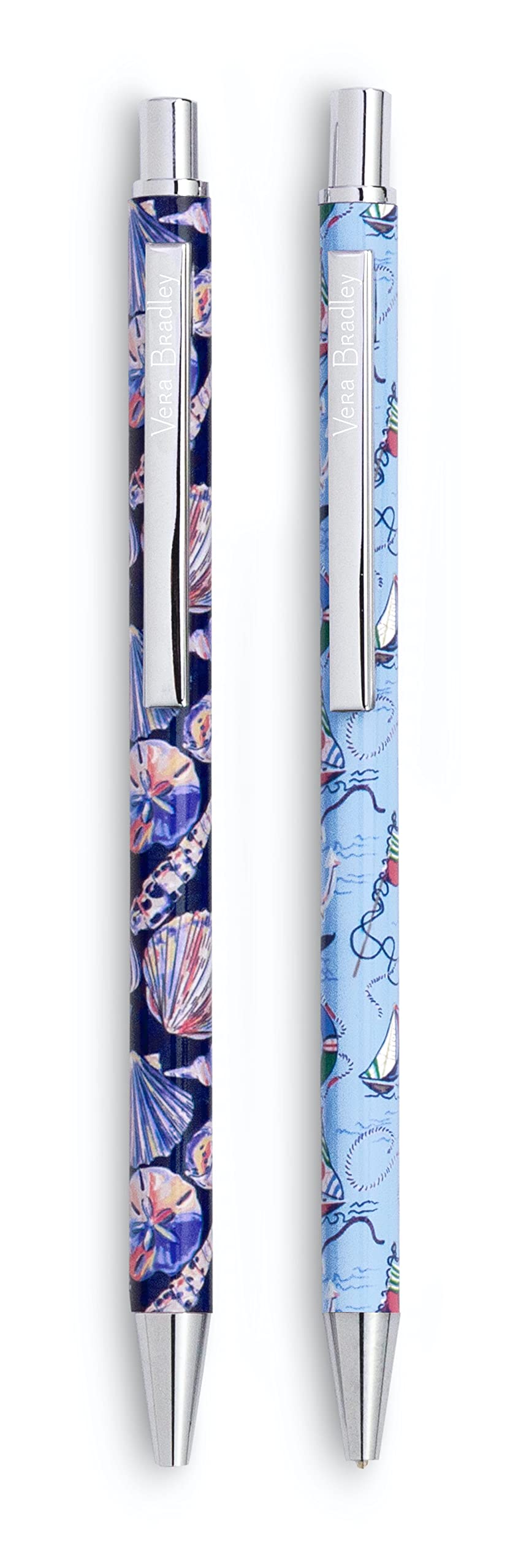 Set De Bolígrafos Y Lápices Vera Bradley Morning Shells - Venta Internacional.