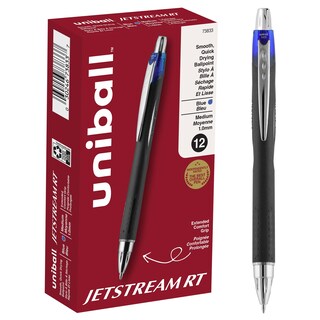 Foto 1 | Bolígrafos Uni-ball Jetstream Rt Bold Blue 1.0 Mm 12 - Venta Internacional.
