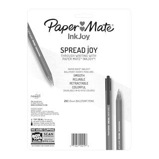 Foto 7 | Bolígrafos Paper Mate Inkjoy 100rt Tamaño Mediano 1 Mm 20 Cm - Venta Internacional.