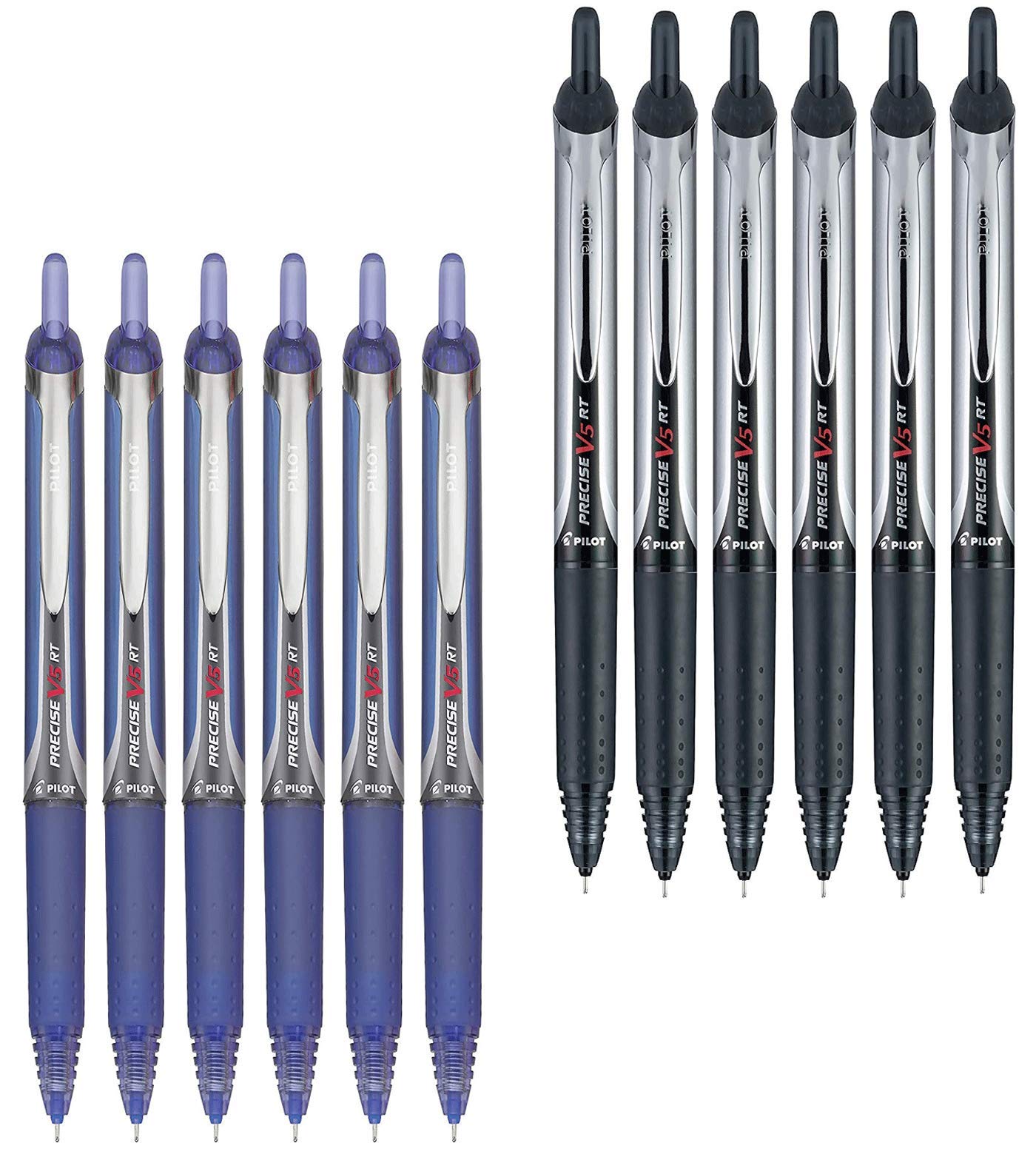 Foto 2 pulgar | Bolas Rodantes Retráctiles Pen Pilot Precise V5 Rt De 0 5 Mm  Paquete De 12 - Venta Internacional.