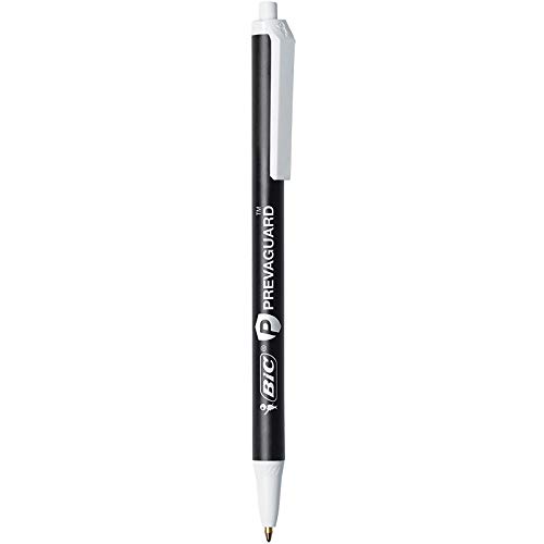 Foto 4 pulgar | Bolígrafo Bic Prevaguard Clic Stic  Negro  1 Mm  60 Unidades - Venta Internacional.