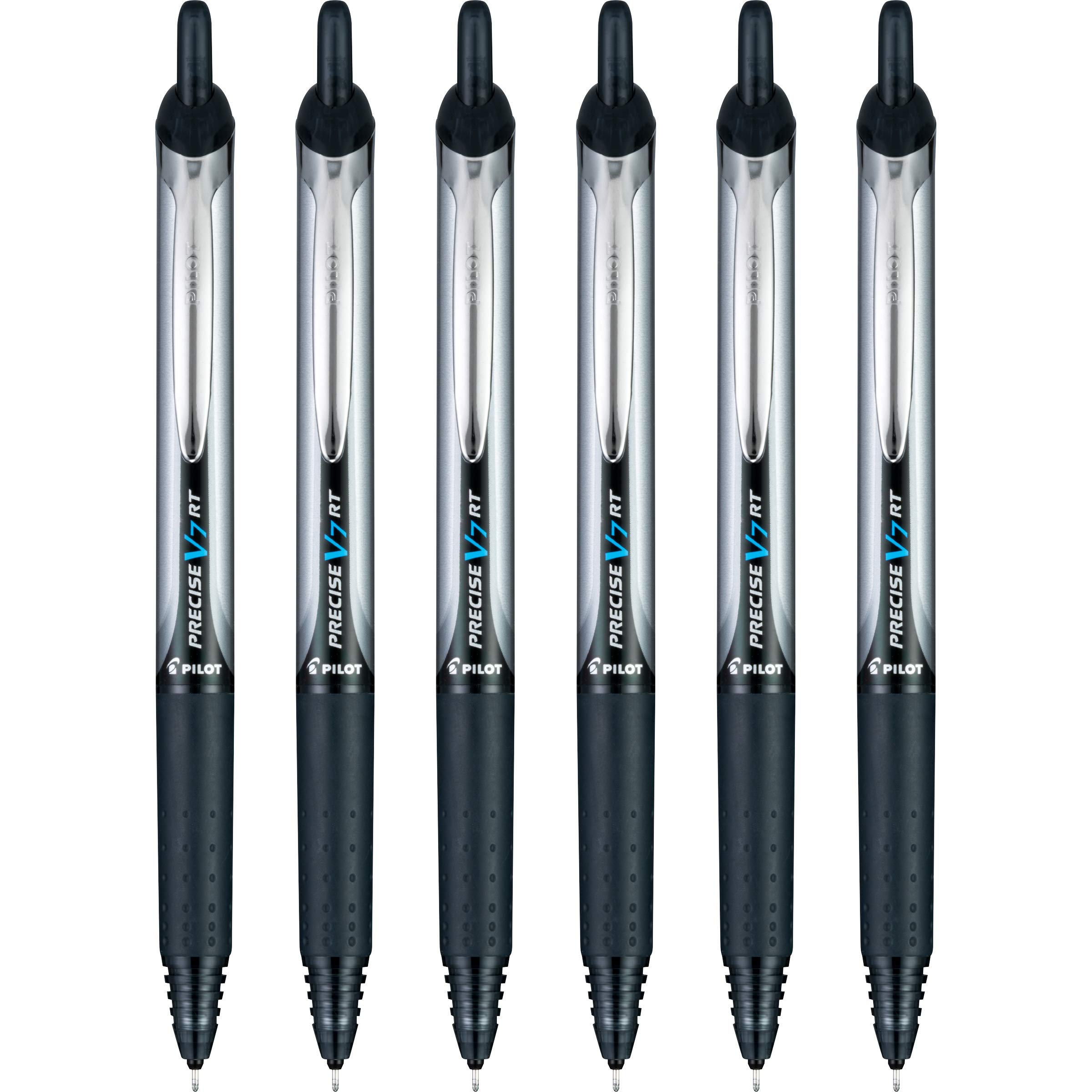 Foto 2 pulgar | Bolígrafo Pilot Precise V7 Rt Recargable Y Retráctil Negro De 0 7 Mm - Venta Internacional.