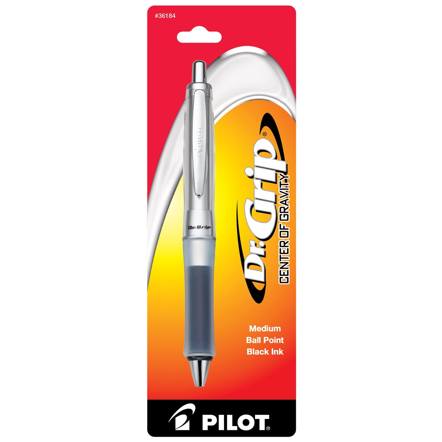 Bolígrafo Pilot Dr. Grip Center Of Gravity  Tinta Negra - Venta Internacional. $615