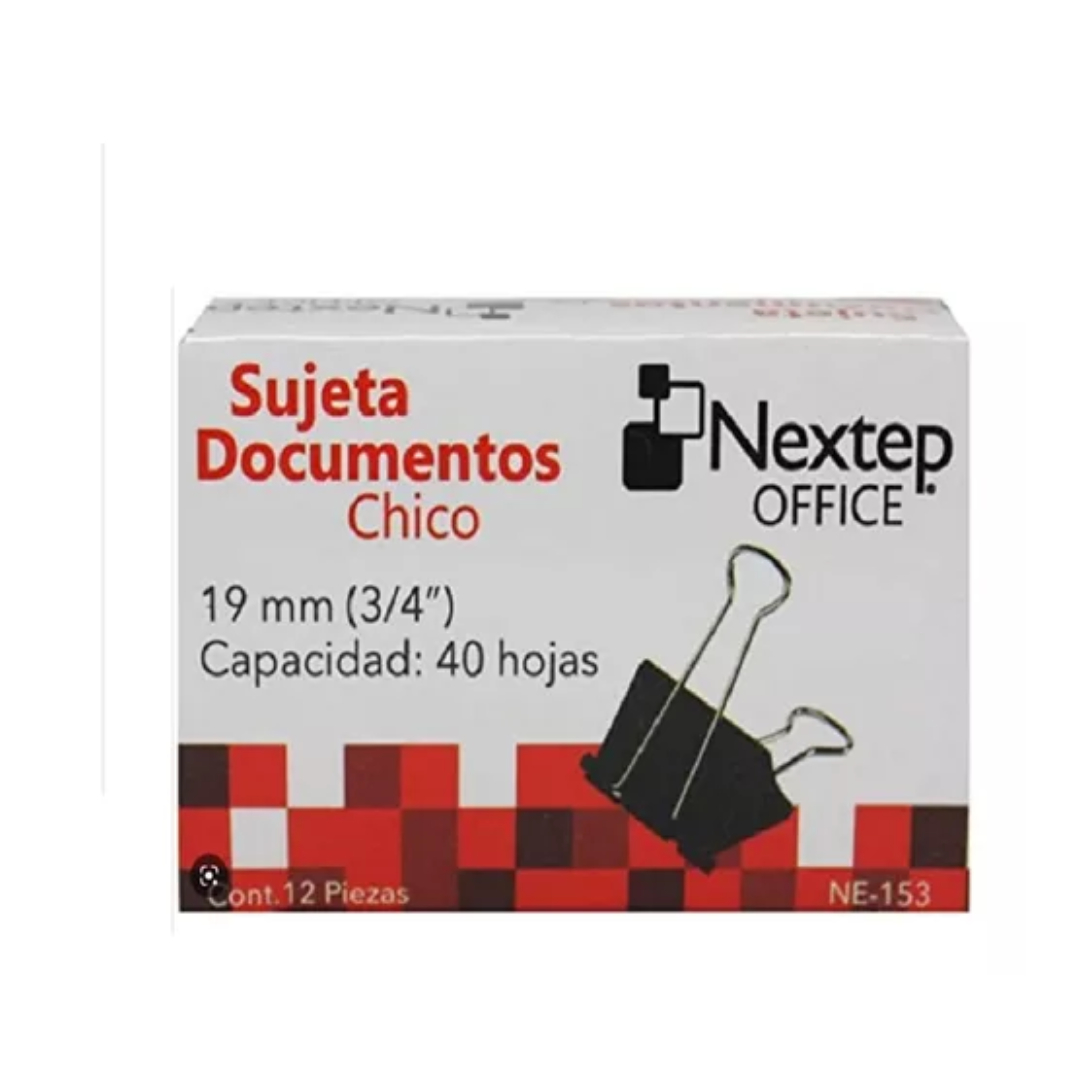Foto 3 | Sujeta Documentos Nextep Ne155 Grande 51mm (2 Pulgadas) 12 Piezas