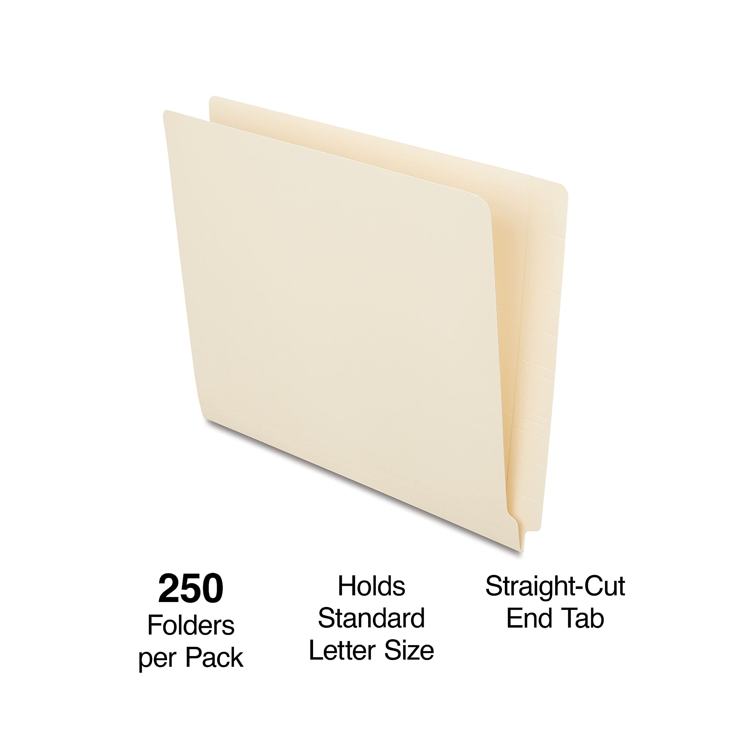 Foto 2 | Carpeta De Archivos Con Grapas, Lengüeta En El Extremo Reforzada, Tamaño Carta, 500 Unidades - Venta Internacional.