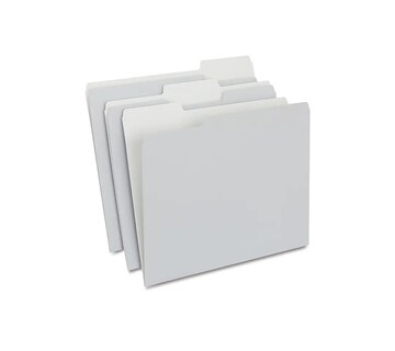 Foto 1 | File Folders Staples 433664, Con 3 Pestañas En La Parte Superior, Color, Letra Gris - Venta Internacional.