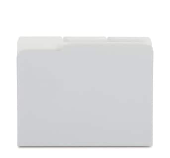 Foto 2 | File Folders Staples 433664, Con 3 Pestañas En La Parte Superior, Color, Letra Gris - Venta Internacional.