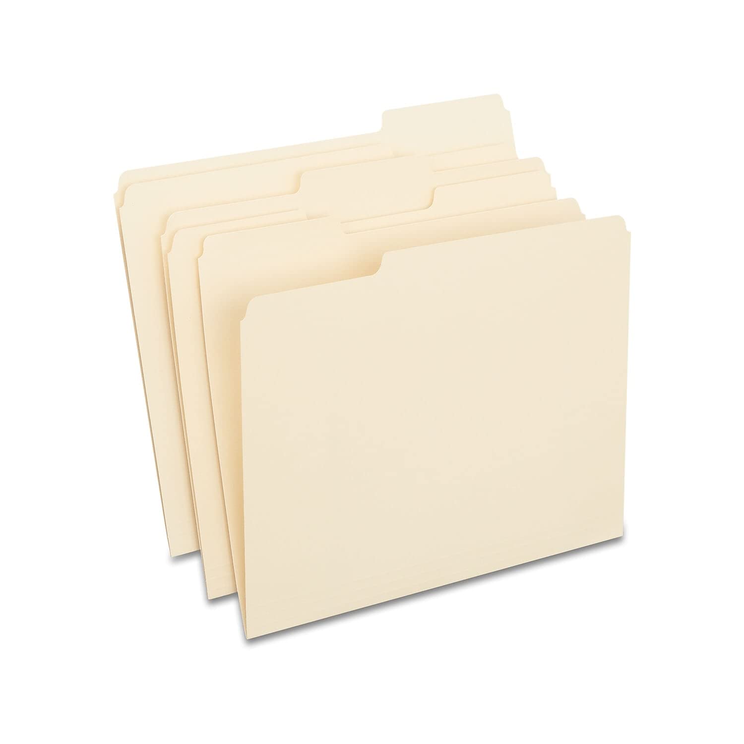 Carpetas Para Archivos Con Grapas, Letras De Manila, 100% Recicladas, 3 Pestañas, 100 Unidades - Venta Internacional.