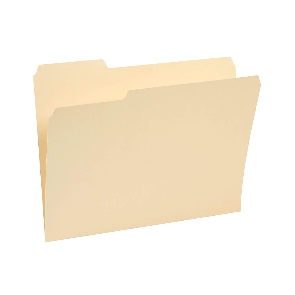 Foto 3 | Carpetas Para Archivos Con Grapas, Letras De Manila, 100% Recicladas, 3 Pestañas, 100 Unidades - Venta Internacional.