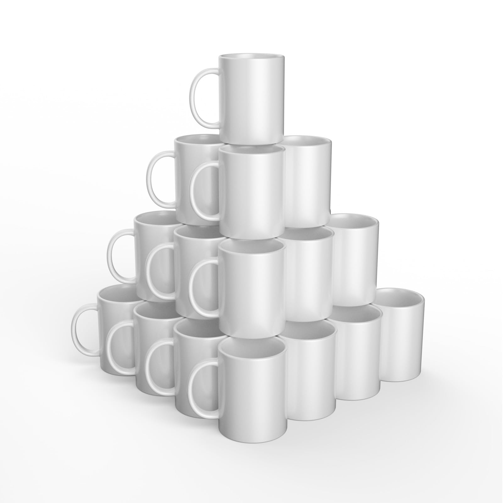 Foto 2 pulgar | Tazas Cricut, Revestidas De Cerámica, 450 Ml, Color Blanco, 36 Unidades, Plato/micro - Venta Internacional.