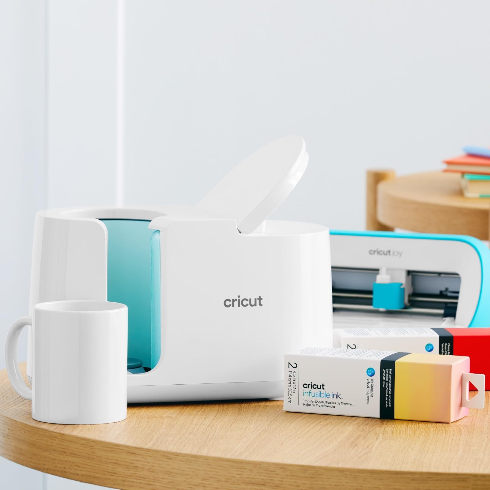 Foto 6 pulgar | Taza Cricut Biselada En Blanco Con Revestimiento Cerámico, 450 Ml, Sublimación, 6 Unidades - Venta Internacional.