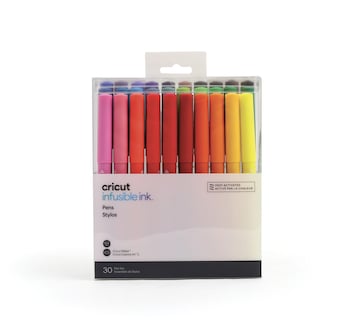 Foto 1 | Juego De Bolígrafos De Tinta Infusible Cricut 30, Punta Fina, 0,4 Mm, Varios - Venta Internacional.