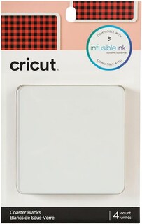 Foto 1 | Posavasos Cricut Square Blank White Para Sublimación Y Tinta Infusible - Venta Internacional.
