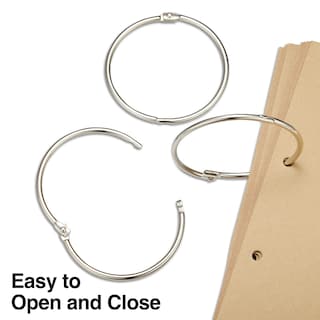 Foto 3 | Anillos Con Hojas Sueltas, Grapas 1804212, 7,62 Cm De Ancho, Paquete De 10 - Venta Internacional.