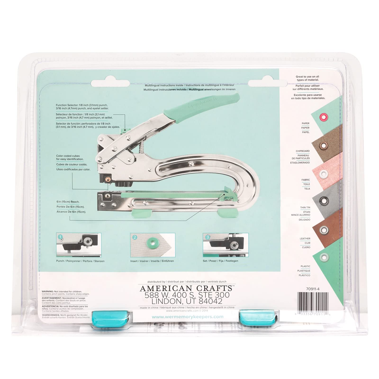 Foto 4 pulgar | Set Perforador Con Ojales Y Ojales We R Memory Keepers - Venta Internacional.