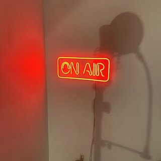 Foto 1 | Letrero Luz Neón Led On Air Estudio Con Control Atenuador