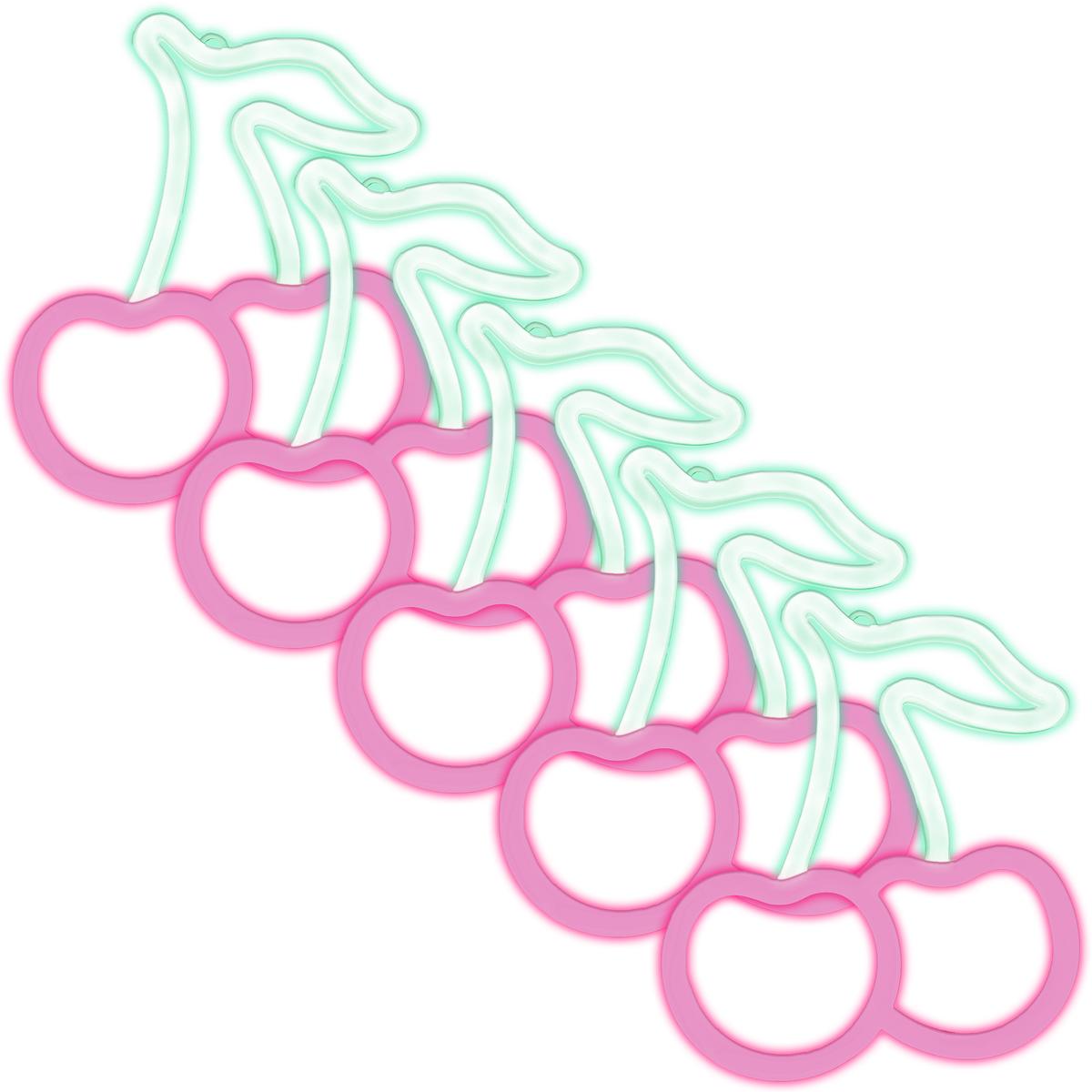 Foto 2 pulgar | Luz Decorativa Neón Ventdepot Mxpyh-005 5piezas Rosa