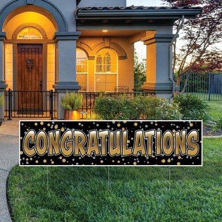 Foto 6 | Letrero Congratulations 30 X 120 Cm - Venta Internacional