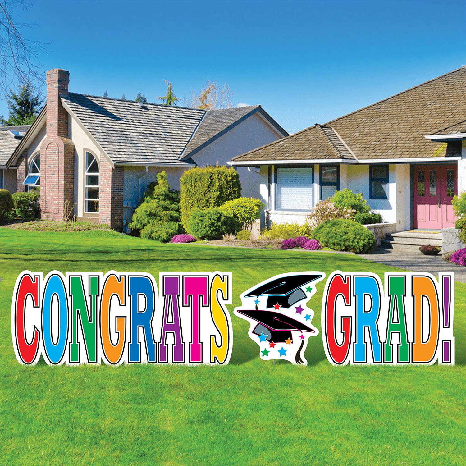Foto 5 | Letrero Beistle Jumbo Congrats Grad - Venta Internacional