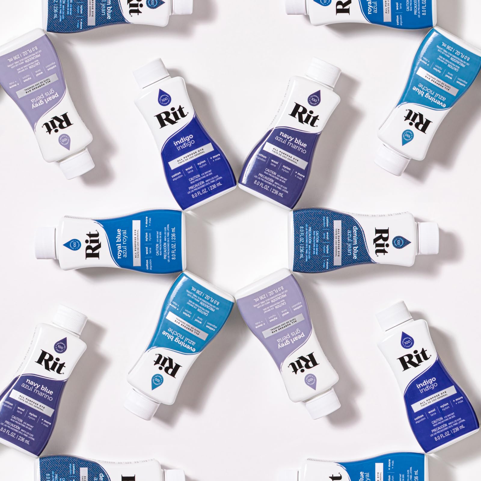 Foto 5 pulgar | Tinte Líquido Rit Multiusos, Azul Marino, 240 Ml - Venta Internacional.