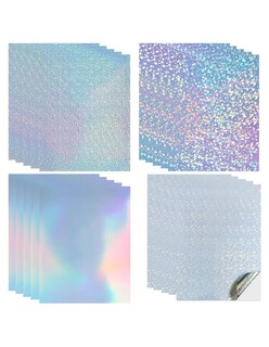 Foto 2 | 32 Hojas Holografico Vinilo Adhesivo Para Impresión + Gratis Termo Güish De Regalo