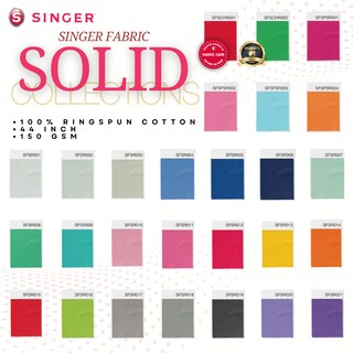 Foto 5 | Fabric Singer, 100% Algodón, Amarillo Vibrante, 2 Yardas (1,83 M) - Venta Internacional.