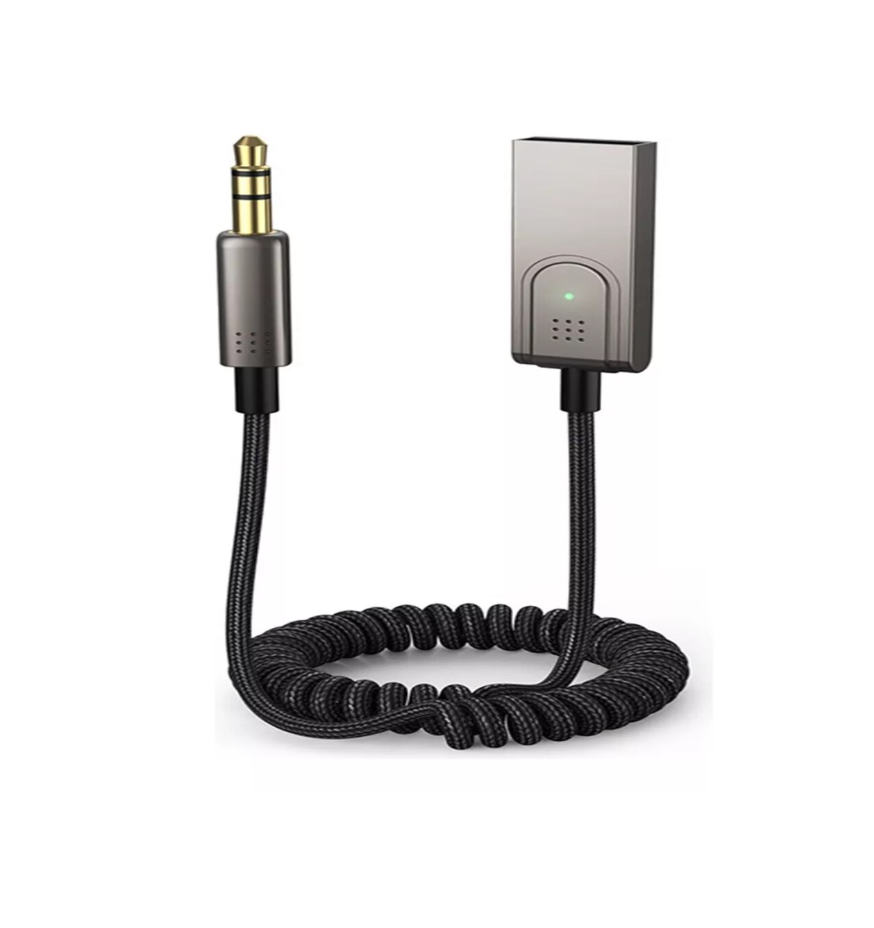 Adaptador Auxiliar de Audio Inalámbrico para Receptor Belug Gris $449