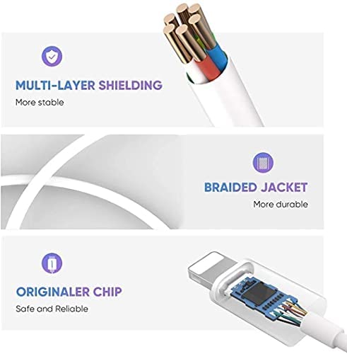 Foto 3 | Adaptador De Auriculares Esbeecables Lightning A 3,5 Mm, Paquete De 2 - Venta Internacional.