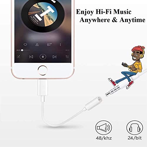 Foto 4 | Adaptador De Auriculares Esbeecables Lightning A 3,5 Mm, Paquete De 2 - Venta Internacional.