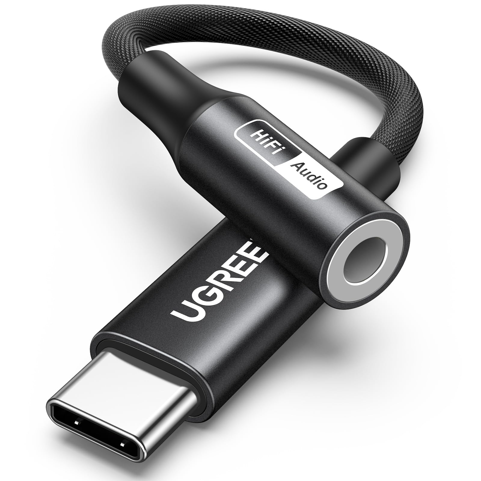 Adaptador de Audio Usb C a 3,5 Mm Ugreen Hi-res 32 Bits/384 Khz - Venta Internacional